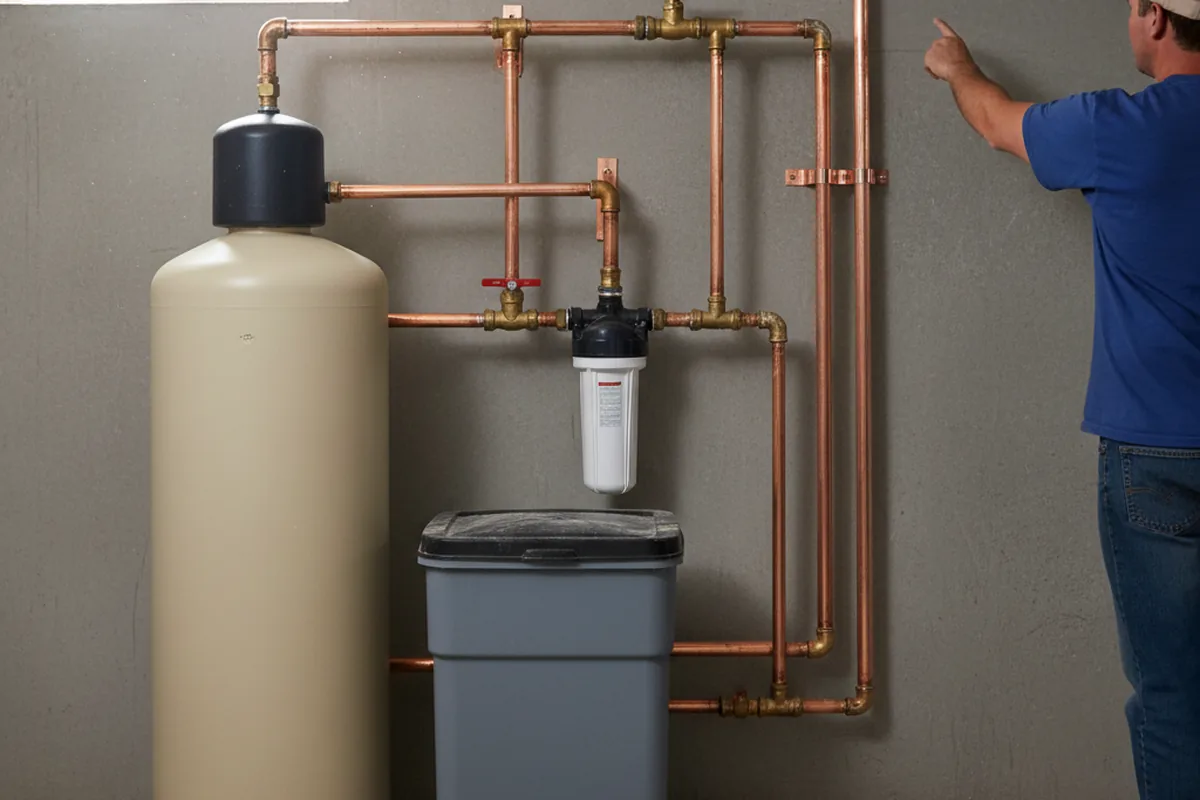 Whole-house water treatment system installed in Manorville